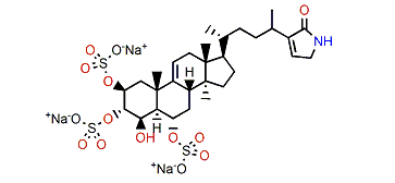 Topsentiasterol sulfate G